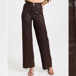 Joe’s Jeans Mia Wide Leg Coated Jeans